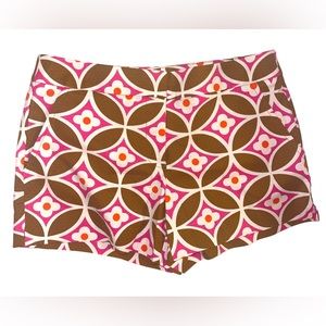 NWOT TRINA TURK Floral retro print shorts sz 4